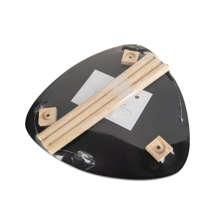 Stolik kawowy TRIO mały czarny